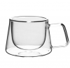 SmartMart High-Quality Double Walled 150ml Borosilicate Glass Coffee/Tea Cup Photo