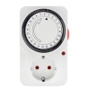 Mechanical Timing Socket 24 Hour Programmable Timer Switch Q-A113 Photo