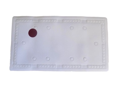 Photo of Baby Bath Mat with Temperature Indicator - White
