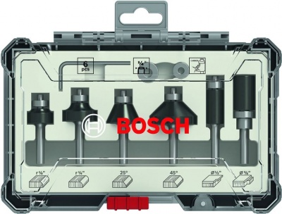 Photo of Bosch Trim & Edging 1/4" Set