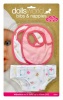 Dollsworld - Baby Doll Fabris Bibs and Nappies Set - 2 Bibs & 2 Nappies Photo