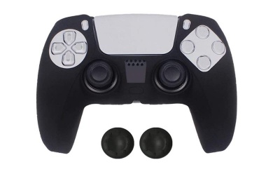 Photo of LC TECH PS5 Wireless Controller Case 2 Thumb Grip Caps Anti-Slip Silicone