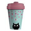 ChicMic Kitty Love Bamboo Travel Mug 400ml Photo