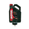 MOTUL Yamaha oil service kit with 7100 20W50 oil Photo