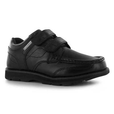 Photo of Kangol Boys Harrow Strapped Shoes - Black [Parallel Import]