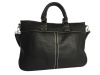 Vivace Laptop Bag With Stitches - Black Photo