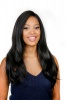 Magic Long Beautiful Synthetic Hair Fashion Wig Fergie 1B Photo
