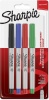Sharpie Ultra-Fine Permanent Marker assorted 4pk Photo