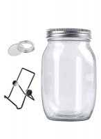 Sprouting Jar with Screen Lid Sprouts Growing Kit Wide Mouth Mason Jar
