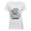 Your Grace Is Sufficient - Ladies - T-Shirt Photo