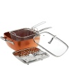 Copper Square Casserole Pan Set Photo