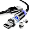 MagnetIc Cellphone Charging Cable 3-in-1 - 1 m Photo