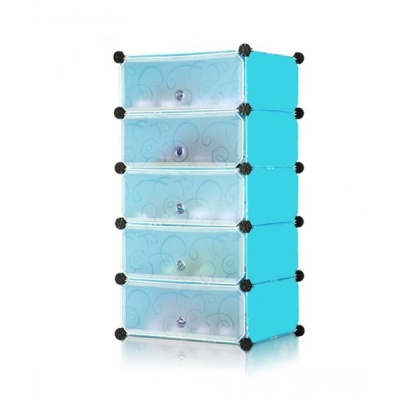 Photo of DIY Storage Plastic Shoe Cabinet