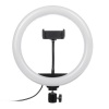 KTSA KT&SA MJ20 20cm 8-inch RGB LED Ring Light with Phone Clip Phone Photo