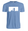 Jozi Streets T-Shirt Sky Blue - White Photo