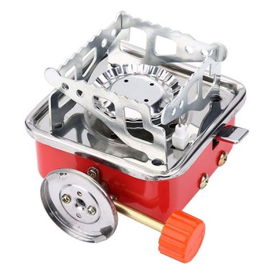Photo of Foldable Ultralight Square Camping Stove for Camping and Hiking TL-32