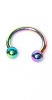Fabulae Anodised Circular Body Piercing Jewellery Clarissa Photo