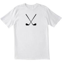 Golf Sticks Golfers T Shirt