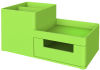 DELI Desk Organizer - Green - Z25150 Photo