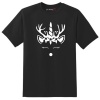 Just Kidding Kids "Unicorn Reindeer" Short Sleeve T-Shirt - Black Photo
