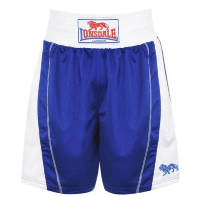 Photo of Lonsdale Mens Performance Boxing Shorts - Blue