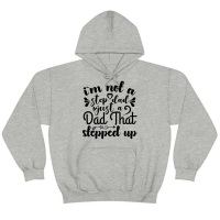 Step Dad Fathers Day Gift Hoodie