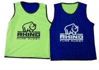 Rhino Rugby Rhino Reversible Training Bibs Adult Green Royal Blue