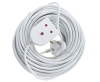 Electricmate 16A 20m Extension Lead - White Photo