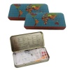 World Map 11 Piece Maths Set In Tin Box Photo