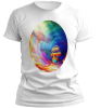 PepperSt Men's White T-Shirt - God Like Pirates Photo