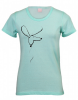 PepperSt Fitted Scoop Neck T-Shirt - Mousie Photo