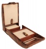 AB Collezioni Epoque Ladies Girls Women's Small Jewellery Case Box - Brown Photo