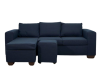Andre 3 Seater Sofa - L Shape - Denim Blue Photo
