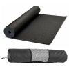 Yoga Mat with Bag - 0.6mm Thick - Black Photo