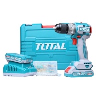Total Tools Total Lithium Ion Compact Brushless Impact Drill Kit 20V 60NM