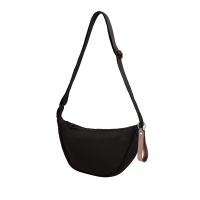 Small Sling Crossbody Bag Crescent Bag with Pendant