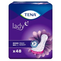 TENA Lady Maxi Night Incontinence Pads For Nighttime Protection