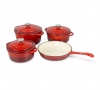 Dream World -Double Cast Iron Pot Set-Set 7 pieces Photo