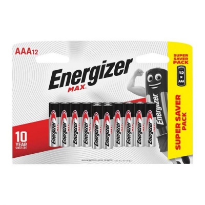 Energizer Max Aaa 12 Pack 3 Pack