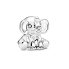 Cosmic 925 Sterling Silver Charm - Ellie The Elephant - For Charm Bracelet Photo