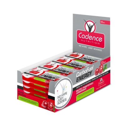 Photo of Cadence Nutrition CarboFuel Energy Bar Red Berry - 20 x 45g