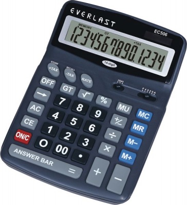 Photo of Everlast Desktop Calculator EC506