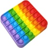 Square Pop It Bubble Fidget Toy - Rainbow Photo