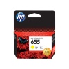 HP 655 Original Yellow Ink Cartridge Photo