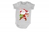 BuyAbility Rocking Santa - Christmas - Short Sleeve - Baby Grow Photo