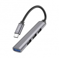 Hoco 4in1 USB HUB Type C to USB 30 USB 20 Adaptor HB26
