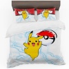 Print with Passion Pikachu Duvet Cover Set Photo
