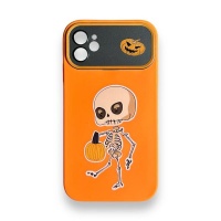 AMA Halloween Skeleton Pattern Hard Silicon Case