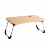 Foldable Laptop Snack Table - Brown Photo