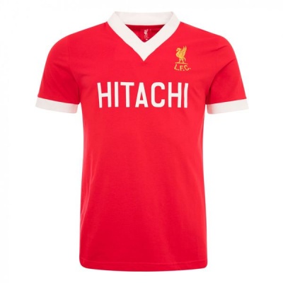 Photo of Liverpool FC Retro 1978 Hitachi Home Shirt - Red
